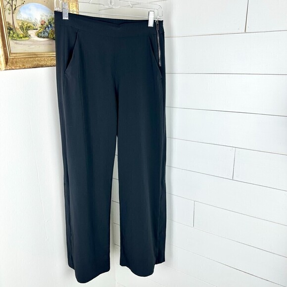 Athleta Gramercy Track Trouser Black Size 2 Athletic Athleisure - Picture 8 of 15